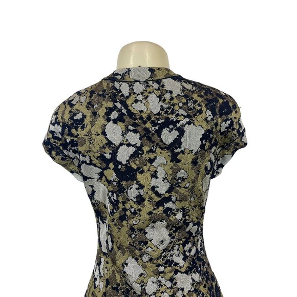 Missoni Women's Gold and Black Bodycon Dress Sz 38 (EUR 8) - Picture 5 of 11